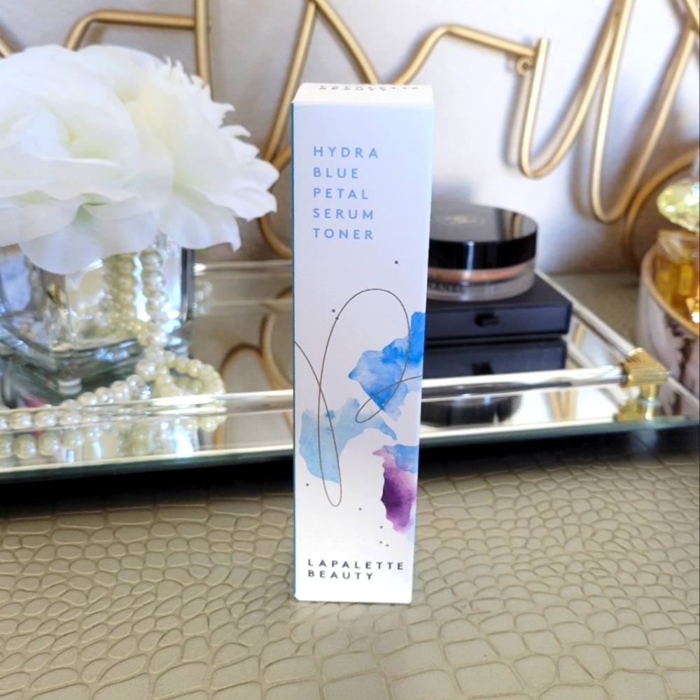 NEW Lapalette Beauty Hydra Blue Petal Serum Toner